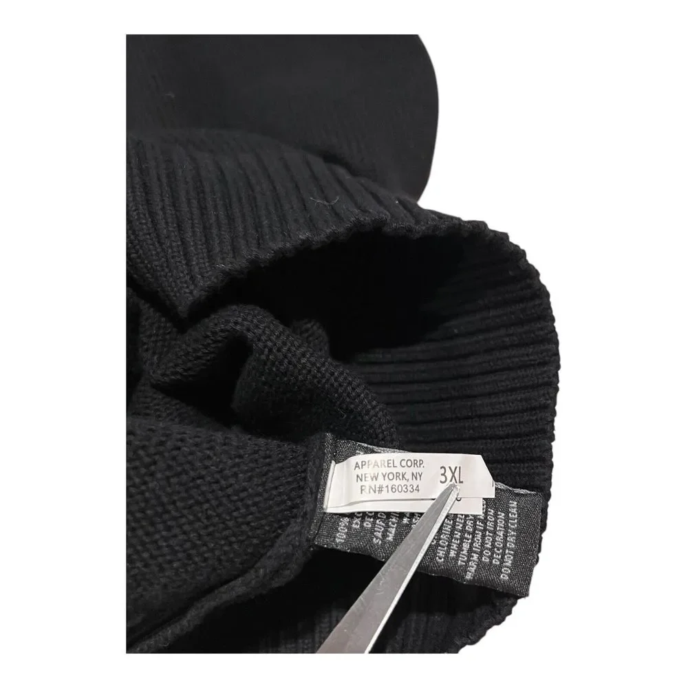 Pro Standard Black Cincinnati Bengals Prep Knit Sweater 3XL‎